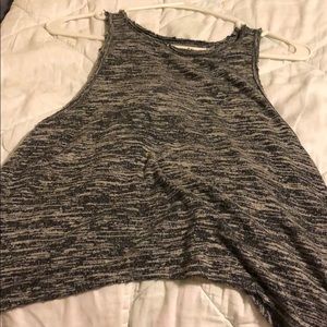 Abercrombie&Fitch Marl Gray Open back tank